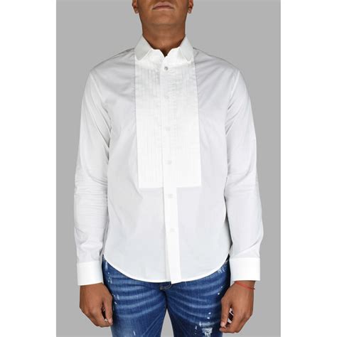 chemise gucci blanche|Chemises de Luxe Homme .